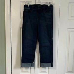 Liverpool Dark Indigo Cropped Women's Jeans